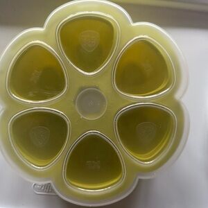 Beaba multiportions silicone baby food storage container